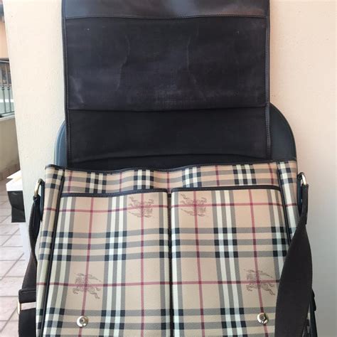 borsa cartella burberry